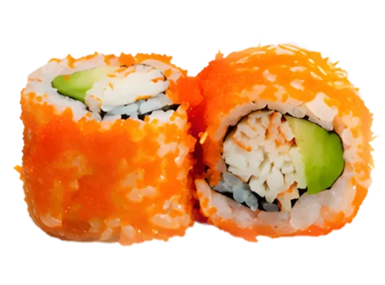 Photo de TOBIKO ROLL SURIMI AVOCAT X6