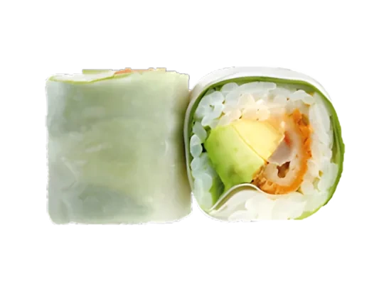 Photo de PRINTEMPS ROLL TEMPURA CREVETTE AVOCAT X6