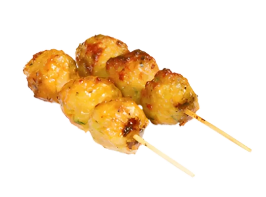 Photo de BROCHETTE BOULETTES DE POULET X2