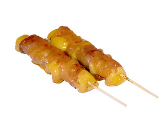 Photo de BROCHETTE BOEUF AU FROMAGE X2